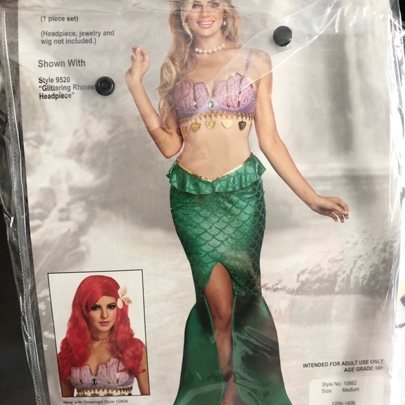 Dream girl Sea Goddess/Mermaid costume - Picture 3 of 5